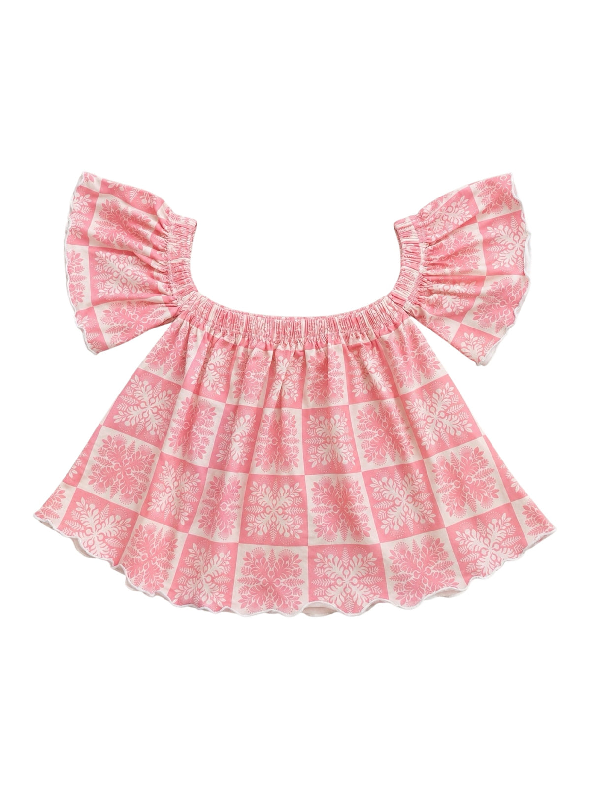 KEIKI, NAHELE QUILT BABYDOLL TOP