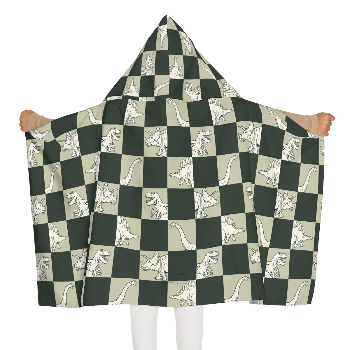 KEIKI, SHAKASAURUS REX HOODED TOWEL