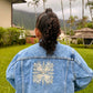 KEIKI, NAHELE QUILT DENIM JACKET