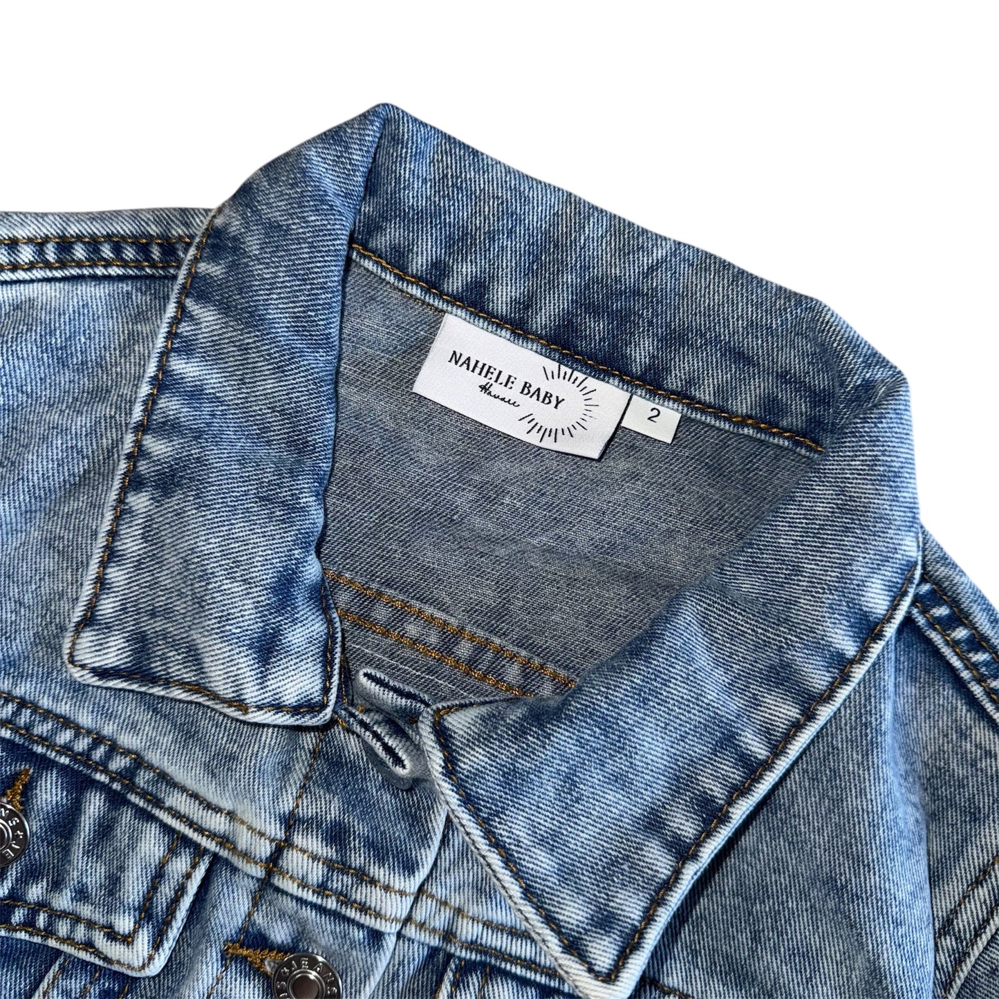 KEIKI, DENIM PALAKA JACKET