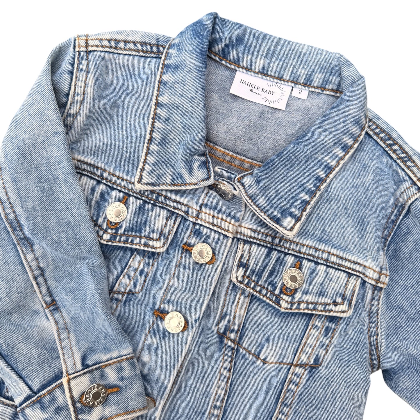 KEIKI, NAHELE QUILT DENIM JACKET