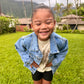 KEIKI, NAHELE QUILT DENIM JACKET
