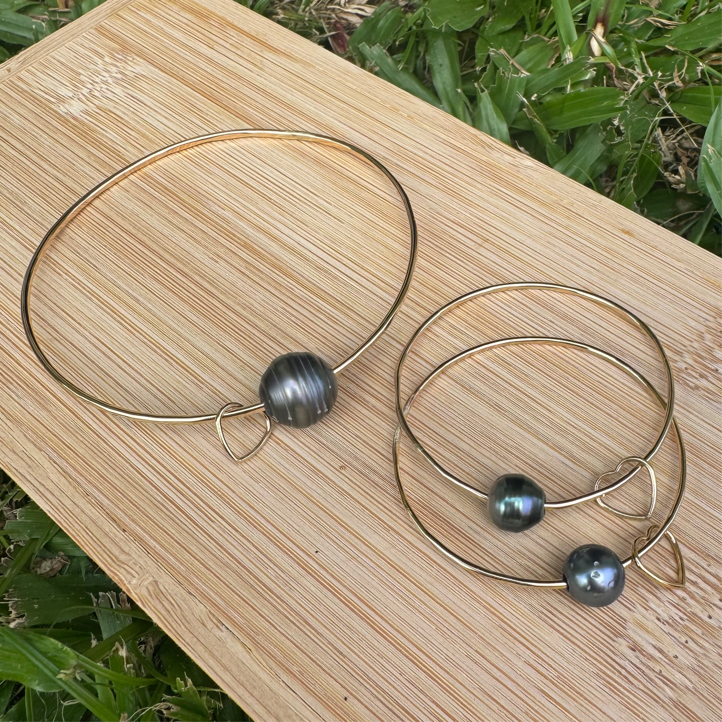 KEIKI, TAHITIAN PEARL BANGLE