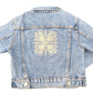 KEIKI, NAHELE QUILT DENIM JACKET