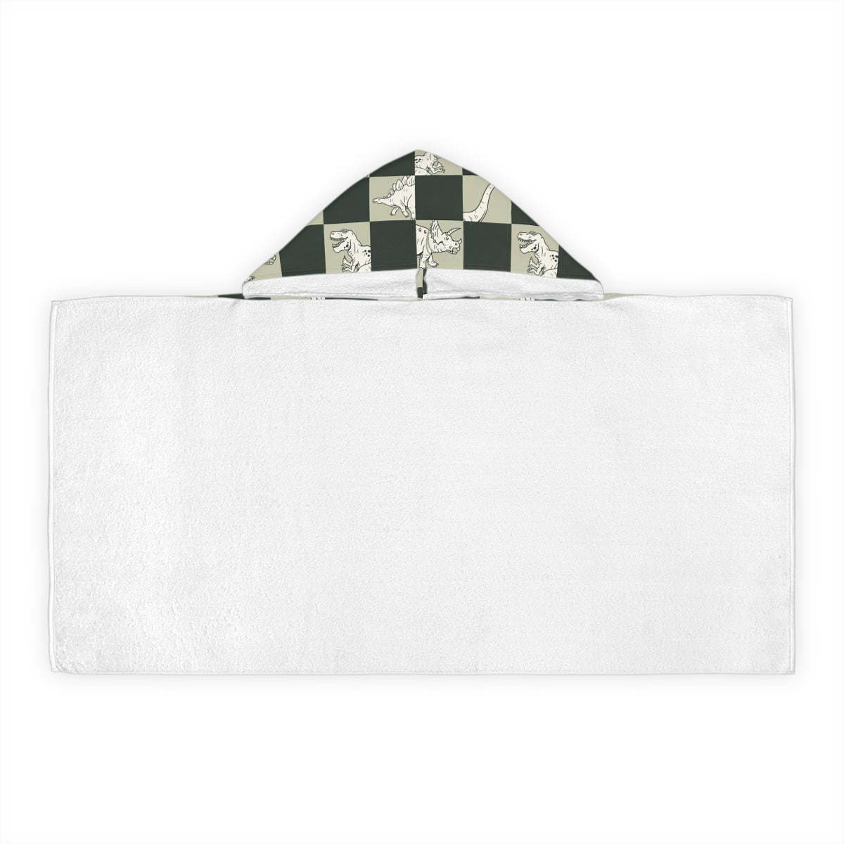 KEIKI, SHAKASAURUS REX HOODED TOWEL