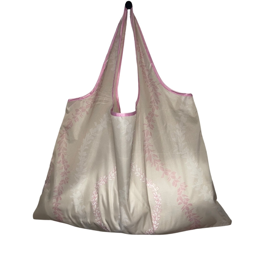 PLUMERIA LEI REUSABLE BAG