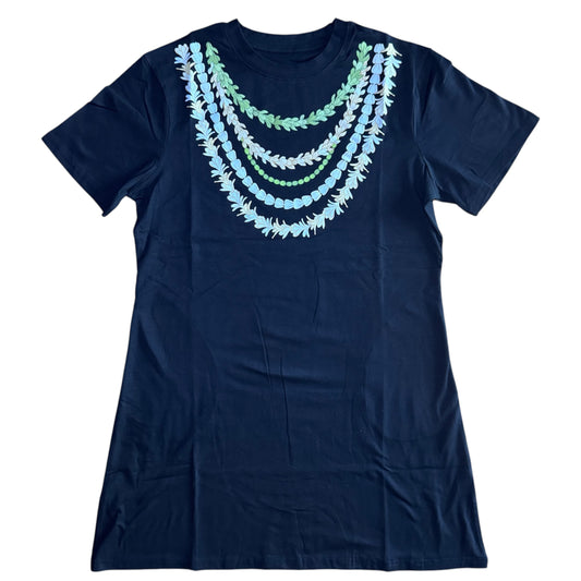 MAMA, LEI T-SHIRT DRESS (BLACK)