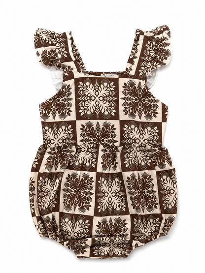KEIKI, NAHELE QUILT ROMPER