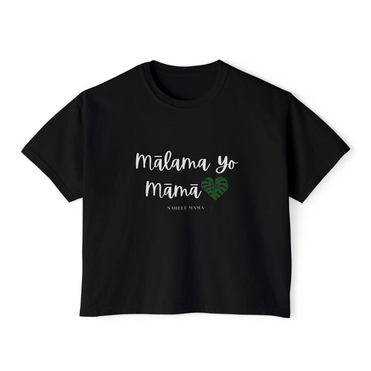 MAMA, MALAMA YO MAMA CROPPED TEE