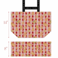 ALOHA GINGERBREAD PALAKA, REUSABLE TOTE