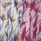 BIRD OF PARADISE, LAVENDER | BAMBOO MUSLIN BLANKET