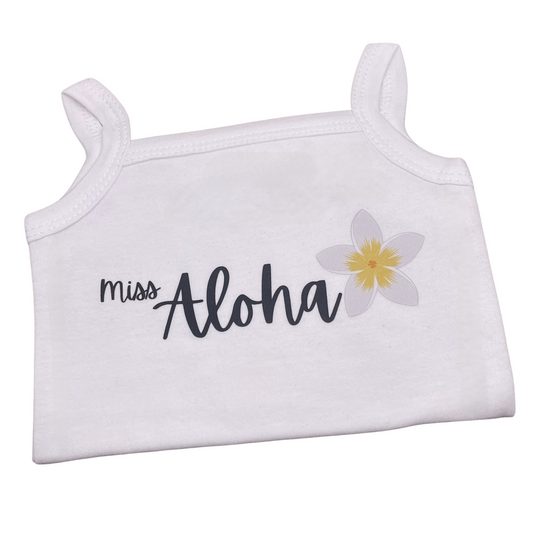 MISS ALOHA ONESIE