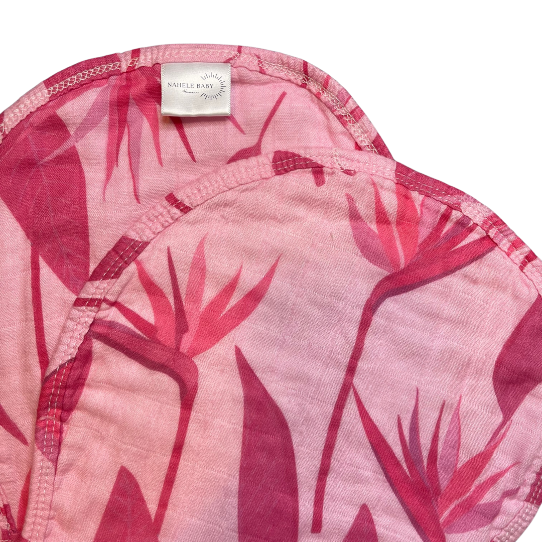 BIRD OF PARADISE, PINK | BAMBOO SET