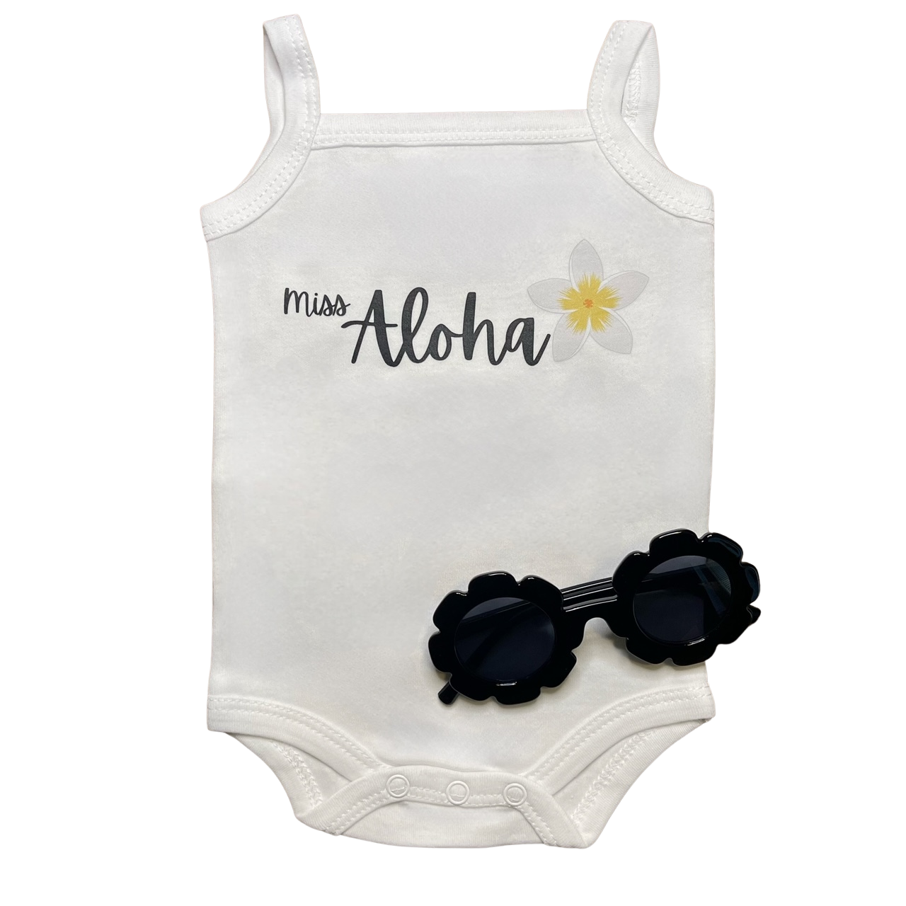 MISS ALOHA ONESIE