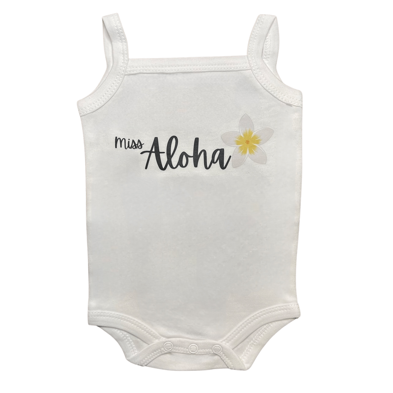 MISS ALOHA ONESIE